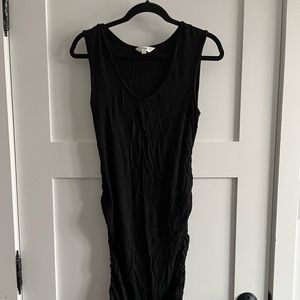 Ripe black sleeveless maternity dress